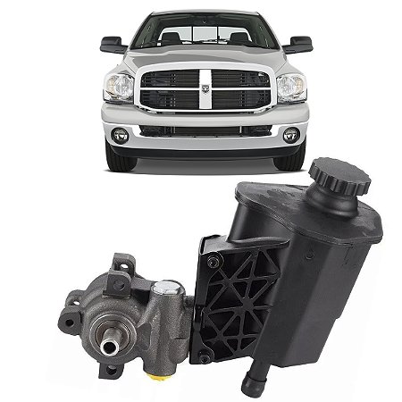 Bomba Direção Hidráulica Dodge Ram 2500 5.9 2003 a 2007 C/ Reservatório