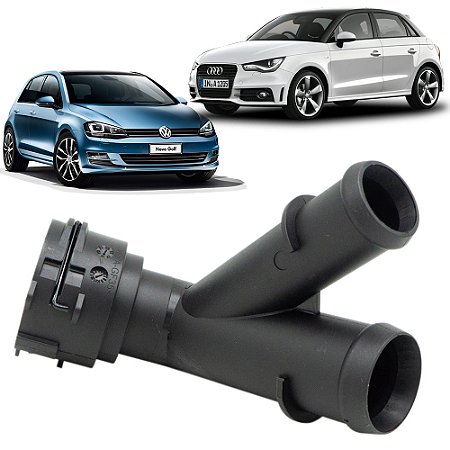 Flange Conexão Bomba Água Audi A3 A1 TT 1.8 Golf 2.0 Gti 2014 a 2018