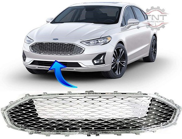 Grade Central Parachoque Dianteiro Ford Fusion 2019 2020