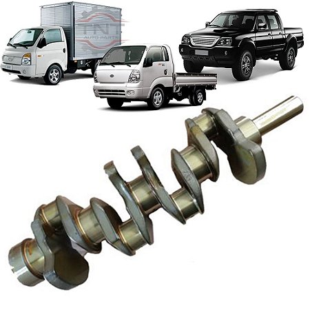 Virabrequim Motor Hr 2.5 8V 2005 á 2012 Novo