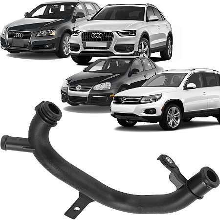 Cano Tubo Bomba Água Jetta Tiguan Passat A3 Q3 Fusca 2.0 Tsi 06J121065F