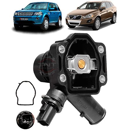 Válvula Termostática Freelander 2 3.2 Volvo 3.0 Xc60 S60 V60 Xc70 Xc90