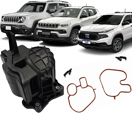 Carcaça Refrigerador Válvula Egr Toro Compass Renegade 2.0 Diesel