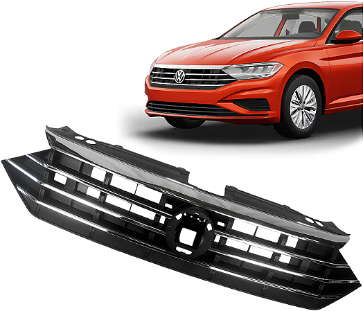 Grade Central Parachoque Dianteiro Jetta 2019 2020 2021