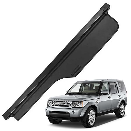 Bagagito Esteira Cortina Porta Malas Discovery 3 e 4 Preto 2005 a 2016