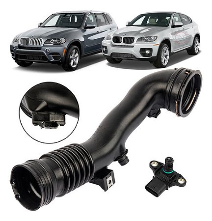 Mangueira Tubo Cano Ar Intercooler Bmw X5 X6 N55 E70 E71 7609811