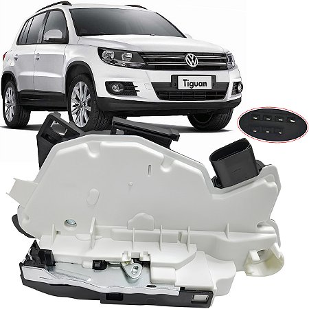 Fechadura Trava Porta Dianteira Esquerda Amarok 2011 a 2022 Passat 2007 a 2010 Tiguan 2009 a 2017