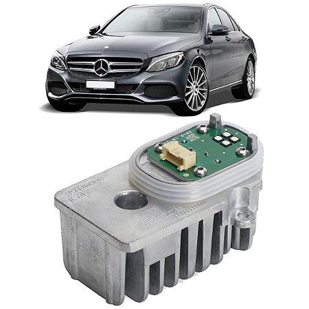 Módulo Reator Led Drl Farol C180 C200 C250 C300 2015 a 2018