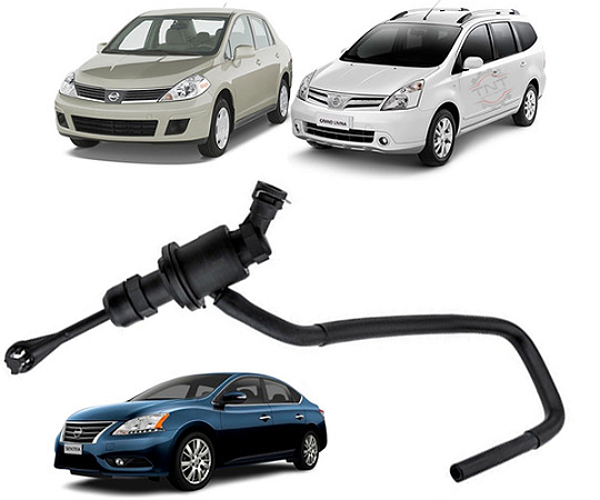 Cilindro Atuador Pedal Embreagem Tiida e Livina Todos Sentra 2014 a 2018