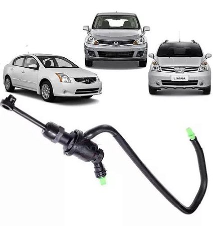 Cilindro Atuador Pedal Embreagem Tiida e Livina Todos Sentra 2014 a 2018