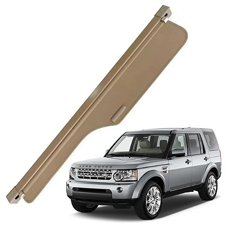 Bagagito Esteira Cortina Porta Malas Discovery 3 e 4 Bege 2005 a 2016