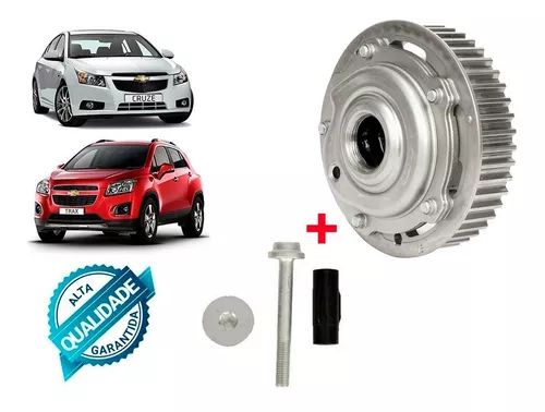 Polia Engrenagem Comando Admissão Gm Cruze Tracker Sonic 1.8