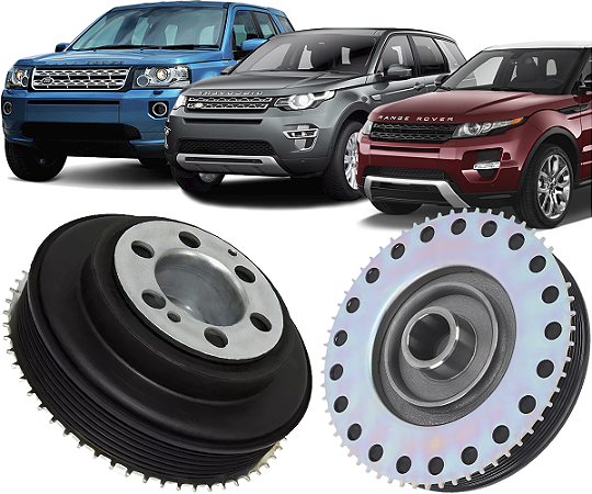 Polia Virabrequim Evoque Freelander 2 Discovery Sport Xc60