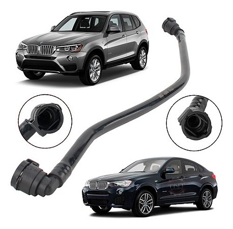 Mangueira Cano Tubo Água Reservatório Radiador Bmw X3 X4 2009 a 2018