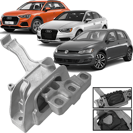 Coxim Suporte Motor Direito Golf Mk7 Audi A3 Tiguan Q3 1.4 Tsi Tfsi
