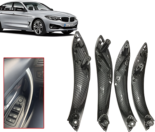 Kit Puxador Porta Bmw 320i 328i GT F34 2013 á 2017 Carbono