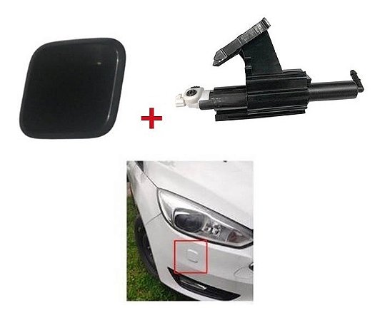 Kit Tampa e Bomba Esguicho Ford Focus 2014 á 2021 Direito
