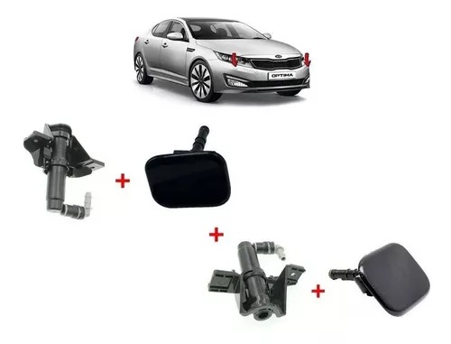 Kit Tampa e Bomba Esguicho Kia Optima 2012 2013 PAR Completo