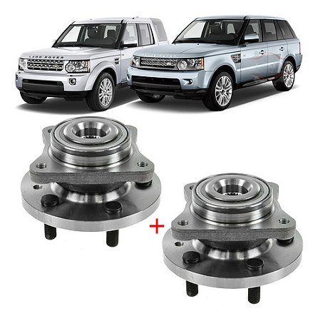 Par Cubo Roda Rolamento Dianteiro Discovery 3 e 4 2005 a 2016