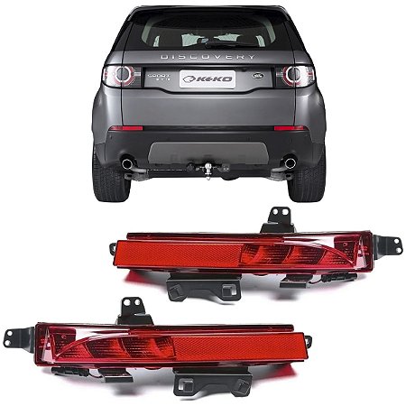 Par Olho Gato Refletor Traseiro Discovery Sport 2015 a 2019