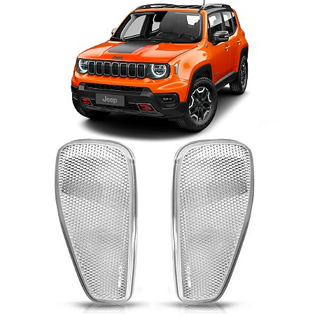 Par Pisca Paralama Renegade (branco) 2014 a 2021