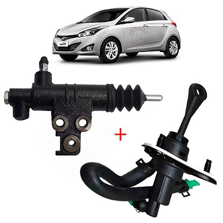 KIT CILINDRO ATUADOR EMBREAGEM HYUNDAI HB20 2013 á 2019 1.0