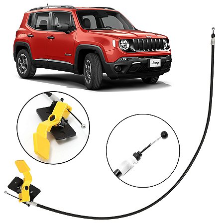 Puxador E Cabo Capo Dianteiro Renegade 2015 á 2023
