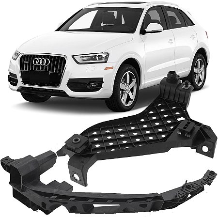 Kit Alojamento Suporte Base e Guia Farol Esquerdo Audi Q3 2013 a 2020