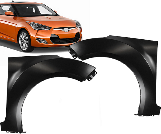 Par Paralama Dianteiro Veloster 2012 2013
