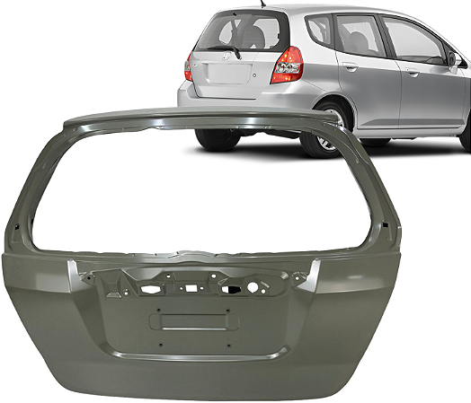 Tampa Traseira Porta Malas Fit 2003 á 2008