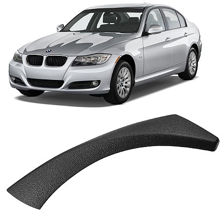 Capa Puxador Esquerdo Bmw 320i E90 2006 á 2012 Preto