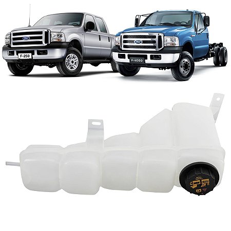 Reservatório Agua Radiador F250 F350 F4000 06-19 C/ Tampa
