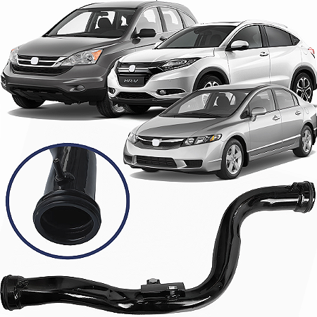 Tubo Cano D'água Honda New Civic Crv Hrv Accord