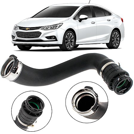 Mangueira Tubo Duto Intercooler Cruze 1.4 Turbo 2016 a 2022