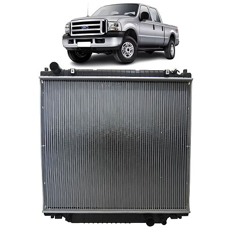 Radiador Água F250 F350 F4000 Cummins E Mwm 1999 Á 2007