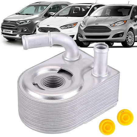 Resfriador Trocador Filtro De Óleo New Fiesta Ecosport 2013 a 2019