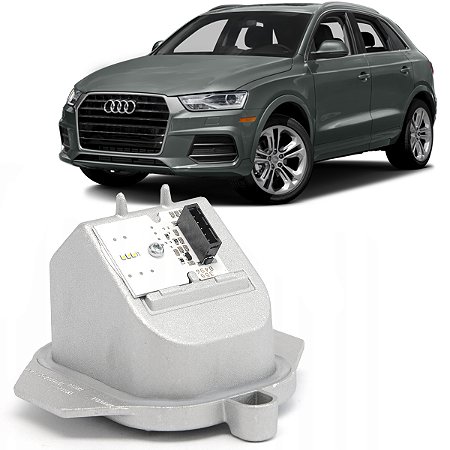 Modulo Audi Q3 Reator Drl Led Farol Esquerdo 2016 A 2019