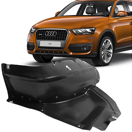 Parabarro Inferior Dianteiro Esquerdo Audi Q3 2012 a 2015