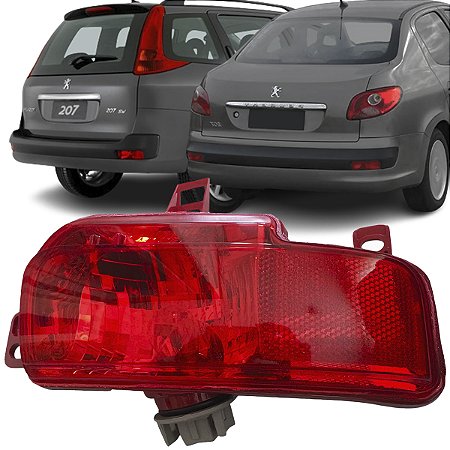 Lanterna Peugeot 207 Sedan SW Refletor Traseiro Direito