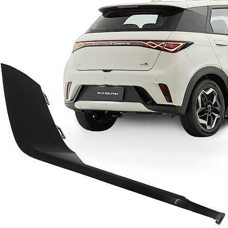 Acabamento Friso Moldura Direita Parachoque Traseiro Byd Dolphin 2024 2025