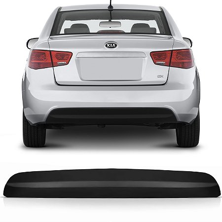 Acabamento Spoiler Parachoque Traseiro Kia Cerato 2008 a 2013
