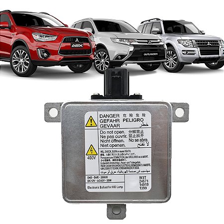 Módulo Reator Farol Asx Outlander Pajero Full Lancer D4S D4R