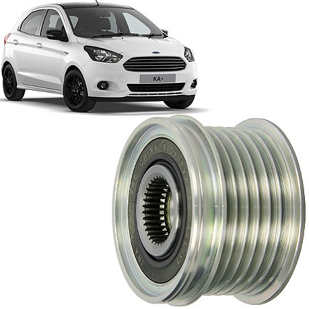 Polia Ka 1.0 3cc Alternador Roda Livre  2014 á 2023