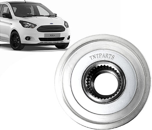Polia Ka 1.0 3cc Alternador Roda Livre  2014 á 2023