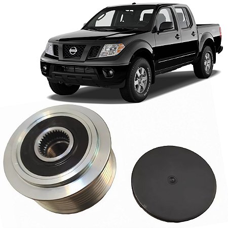 Polia Nissan Frontier 2.5 Roda Livre Para Alternador  2007 a 2016