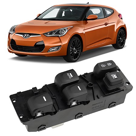 Botão Vidro Elétrico Hyundai Veloster 2012 2013 Dianteiro Esquerdo