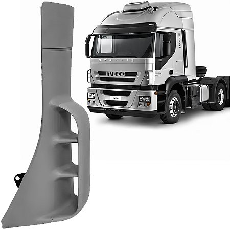 Defletor Acabamento Moldura Coluna Grade Iveco Stralis Esquerdo 2007 a 2018