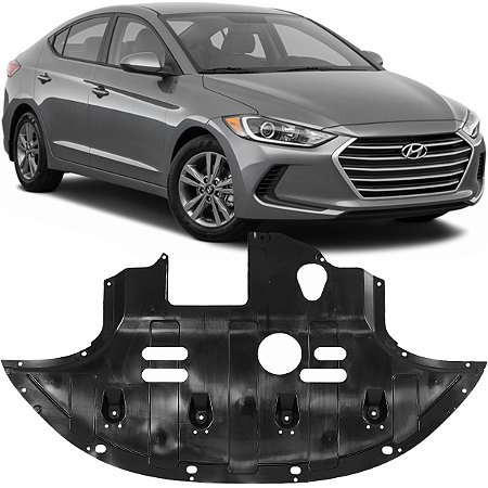 Protetor Elantra Carter Inferior Motor 2017 2018