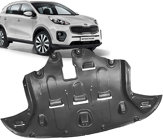 Protetor Carter Inferior Motor Kia Sportage 2017 2018 2019