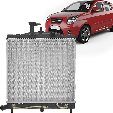 Radiador Agua Picanto 1.0 2004 a 2011 Automático